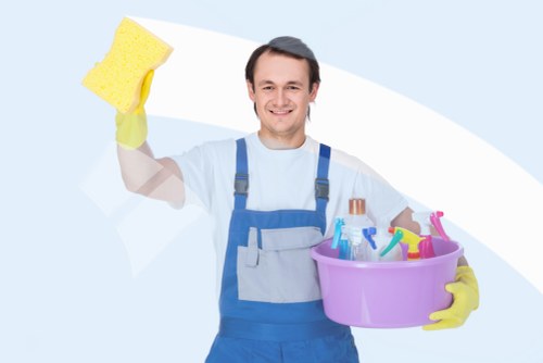 Carpet cleaning team in Sutton using eco-friendly recycling practices