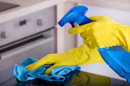 Professional oven cleaning service for a Sutton kitchen