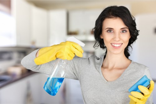 Local Sutton carpet cleaning team assessing a carpet for deep cleaning
