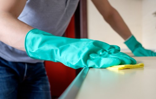 Carpet cleaning process for a family home in Sutton