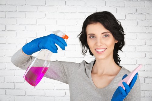 Local stain removal specialist preparing a treatment plan for a stain