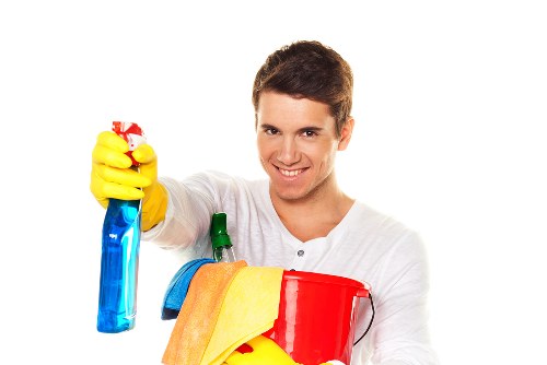 Deep cleaning an oven interior during an appointment in Sutton